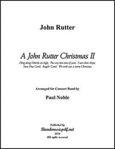 A John Rutter Christmas II Concert Band sheet music cover